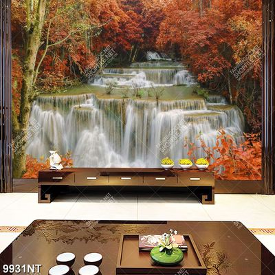 Tranh thác nước mùa thu 9931NT