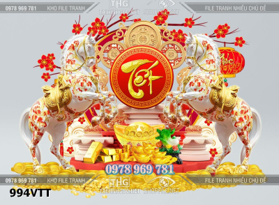 File tranh ngựa Tết năm bính ngọ 994VTT
