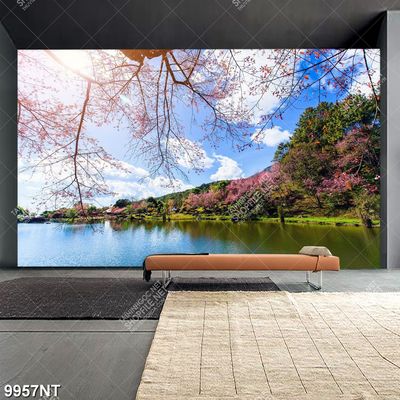 Tranh hồ nước tuyệt đẹp 9957NT