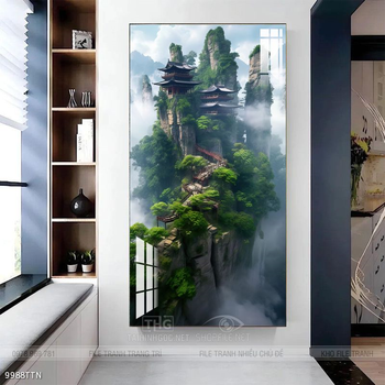 Tranh treo phòng khách theo phong thủy
