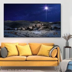 tranh cong giao giang sinh noel Balem 27 11 21 VUONG