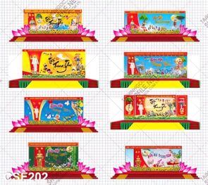 Phông nền khai giảng, trung thu corel cdr