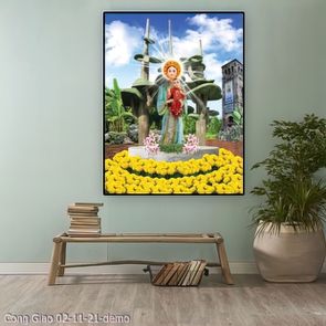 tranh duc me la vang maria Cong Giao 02 11 21