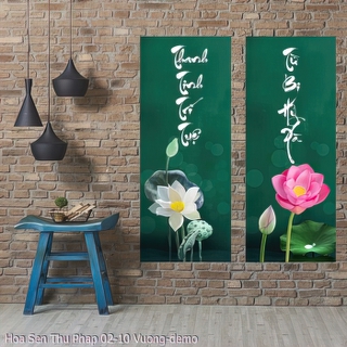 Hoa Sen Thu Phap 02 10 Vuong