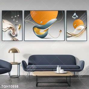 Tranh ghép 3d in vải canvas