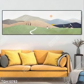 Tranh treo phòng khách đẹp ghép bộ