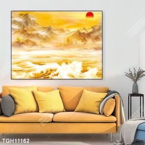Tranh canvas decor phòng khách đẹp hiện đại