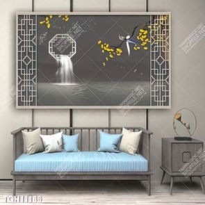 Tranh ghép tráng gương treo trang trí tường