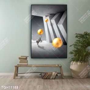 Tranh treo tường ghép bộ nhiều tấm đẹp hiện đại