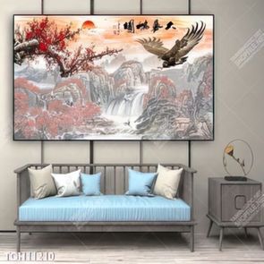 Tranh treo tường ghép bộ nhiều tấm đẹp hiện đại