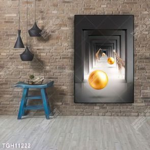 Tranh ghép 3d in vải canvas