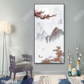 Tranh ghép 3d in vải canvas