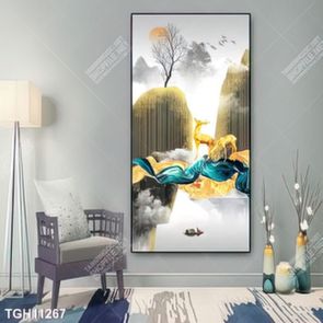 Tranh treo tường ghép bộ nhiều tấm đẹp hiện đại