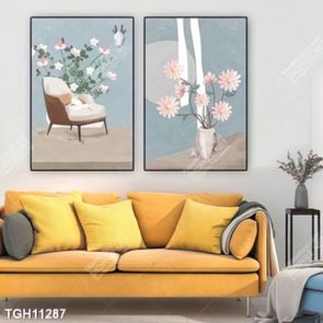 Tranh decor 3D trang trí độc đáo