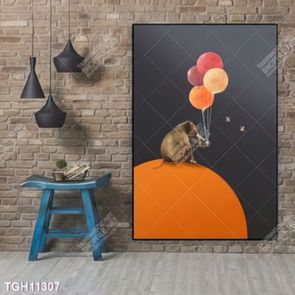 Tranh treo tường ghép bộ nhiều tấm đẹp hiện đại