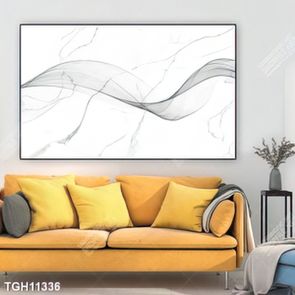 Tranh decor phong cách nội thất tối giản