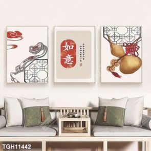 Tranh canvas decor phòng khách đẹp hiện đại