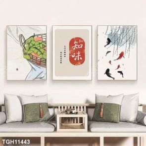 Tranh decor nghệ thuật đẹp