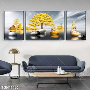 Tranh decor 3D trang trí độc đáo