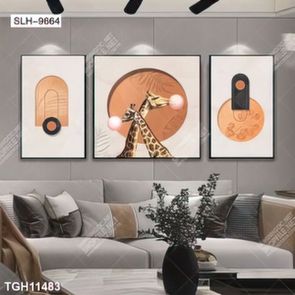 Tranh decor 3D trang trí độc đáo