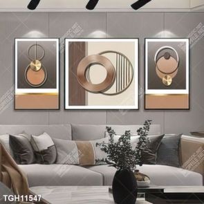Tranh decor phong cách nội thất tối giản
