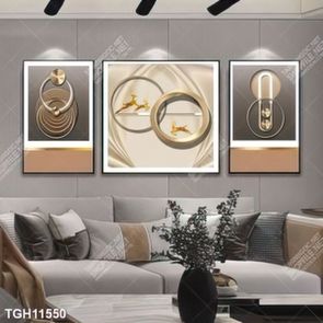 Tranh canvas decor phòng khách đẹp hiện đại