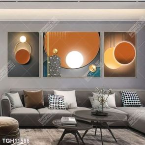 Tranh treo tường 3D đẹp cho phòng khách hiện đại