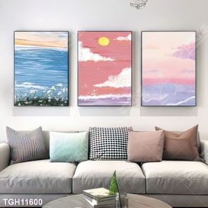 Tranh treo tường ghép bộ hiện đại và đẹp