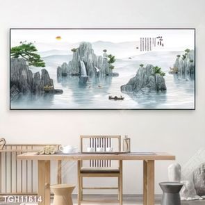 Tranh ghép tráng gương treo trang trí tường