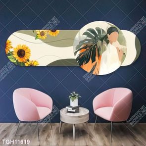Tranh treo tường phòng khách đẹp, sang trọng và hiện đại