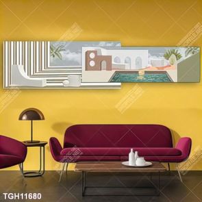 Tranh decor phong cách nội thất tối giản