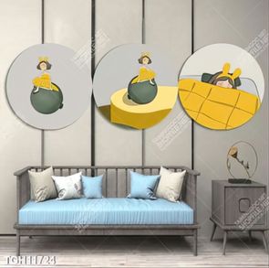 Tranh treo tường 3D đẹp cho phòng khách hiện đại