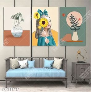 Tranh decor nghệ thuật đẹp