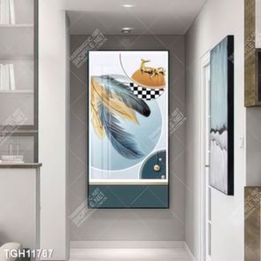 Tranh ghép 3d in vải canvas