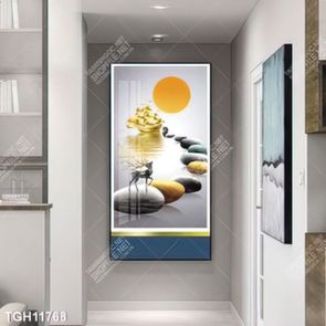 Tranh ghép tráng gương treo trang trí tường