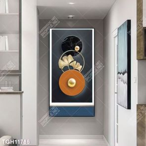 Tranh canvas decor phòng khách đẹp hiện đại