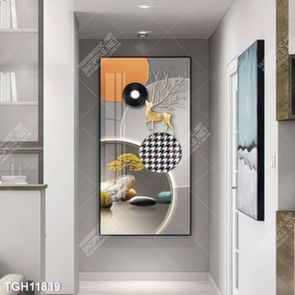 Tranh ghép theo bộ trang trí tường nhà độc đáo