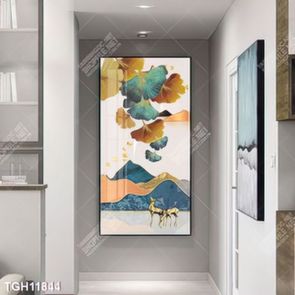 Tranh decor phong cách nội thất tối giản