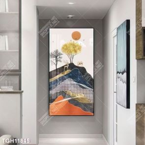 Tranh treo tường 3D đẹp cho phòng khách hiện đại