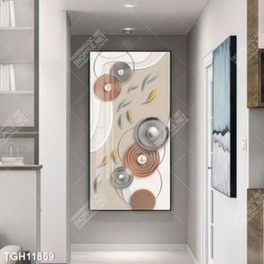 Tranh treo phòng khách đẹp ghép bộ