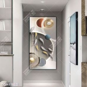 Tranh decor 3D trang trí độc đáo