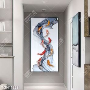 Tranh treo tường 3D đẹp cho phòng khách hiện đại