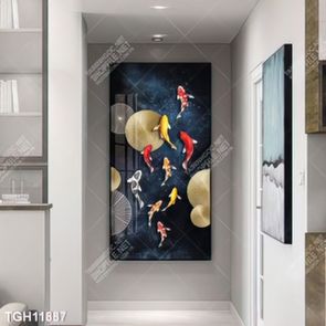 Tranh decor 3D trang trí độc đáo