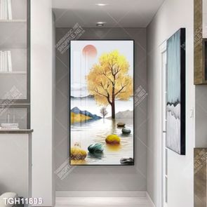 Tranh treo tường ghép bộ nhiều tấm đẹp hiện đại