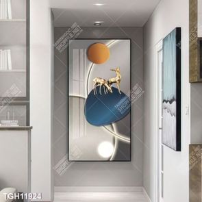Tranh treo tường 3D đẹp cho phòng khách hiện đại