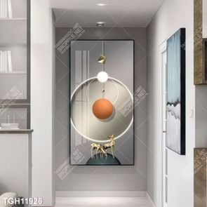 Tranh canvas decor phòng khách đẹp hiện đại