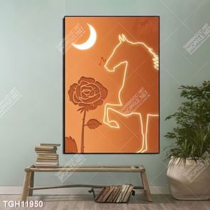 Tranh ghép tráng gương treo trang trí tường
