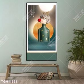 Tranh ghép theo bộ trang trí tường nhà độc đáo