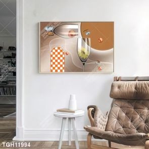Tranh decor 3D trang trí độc đáo