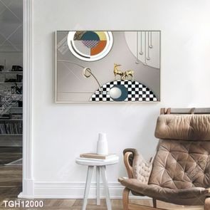 Tranh ghép tráng gương treo trang trí tường